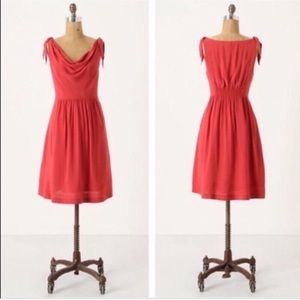 Anthropologie Maeve Cowl Dress